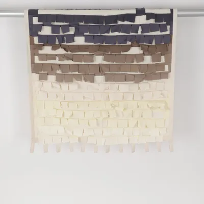 Schlaufen-Gardinen (Beige, Grau, Mehrfarbig) von Classic Collection Baumwolle