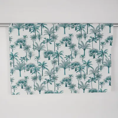 Bordsduk (Vit, Grön) från H&M Home Bomull