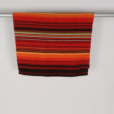 Geweven tapijt (Oranje, Groen, Bruin)