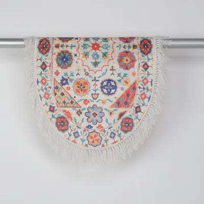 Short pile rug (White, Multicolored) from Ser Mat Polyester