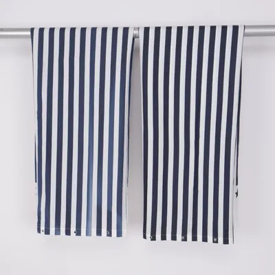 Ringgordijnen (Wit, Blauw) van ARC of Scandinavia Polyester