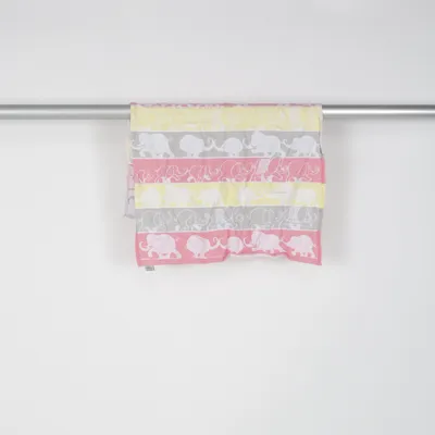 Babyfilt (Rosa, Gul, Grå, Vit, Flerfärgad) från Ekelund Bomull