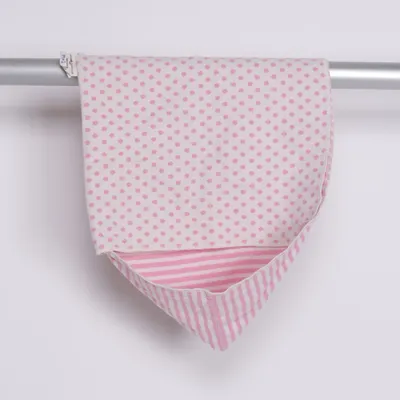 Baby blanket (Pink, White) from David Fussenegger Cotton, Viscose