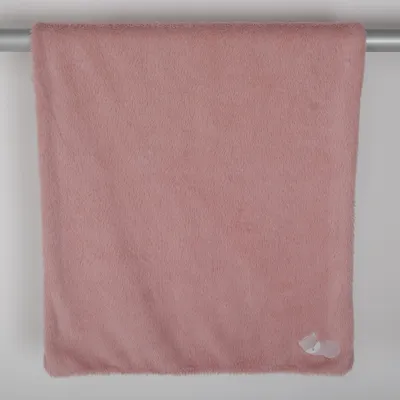 Couverture de bébé (Rose, Blanc) de Nattou Polyester