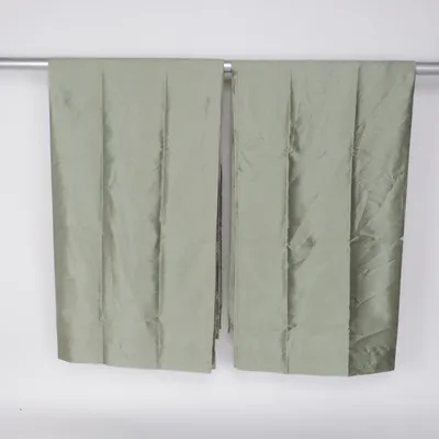 Gordijn aan roede (Groen) van Jotex Polyester