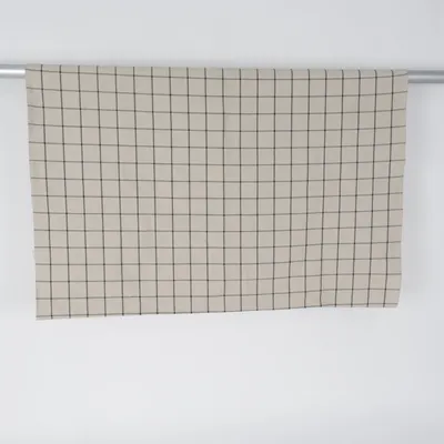 Tischdecke (Beige, Schwarz) von Mio Recycelte Baumwolle, Recyceltes Polyester