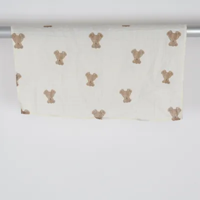 Baby deken (Teddy Bear) van Jollein Katoen