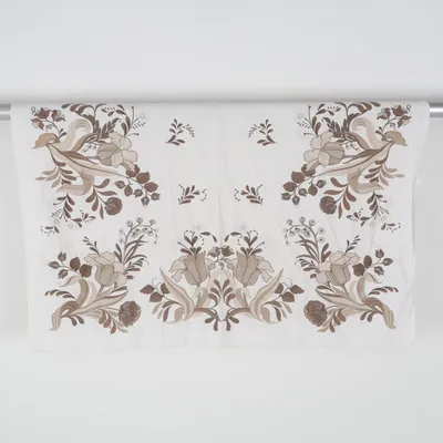 Tablecloth (White, Brown, Beige) from Almedahls