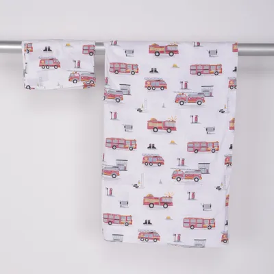 Dekbedset (Wit, Meerkleurig) Katoen