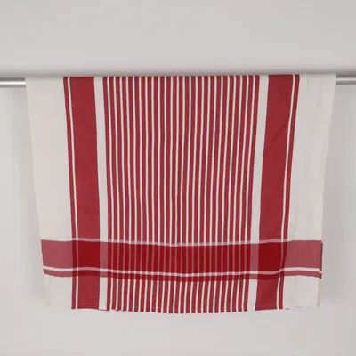 Sprei (Rood, Wit) van Hemtex Katoen