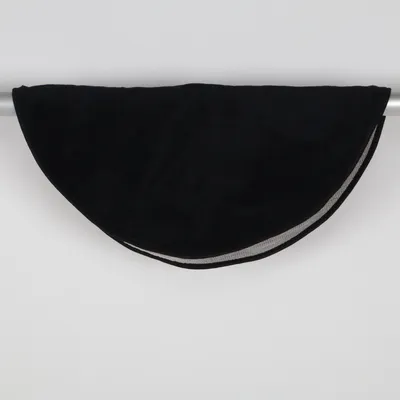 Short pile rug (Black)