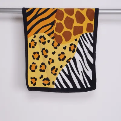 Badlakan (Svart, Gul, Flerfärgad) från Wild Republic Bomull