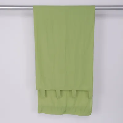 Gordijn aan roede (Groen)