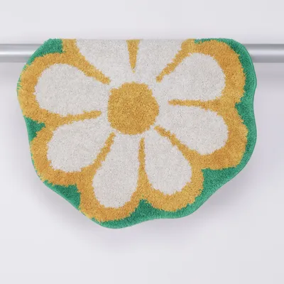 Badmat (Wit, Groen, Geel)