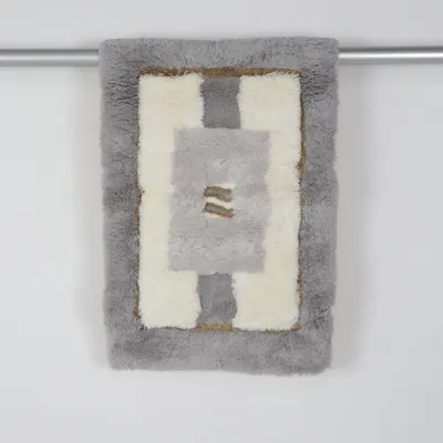 Badrumsmatta (Grå, Vit, Brun) från Kleine Wolke