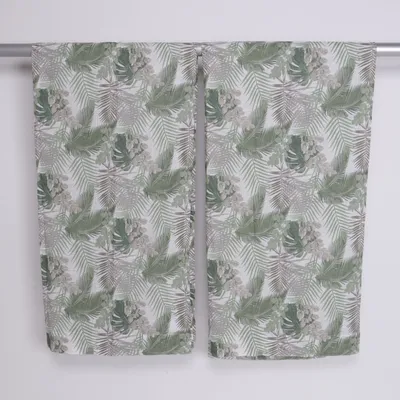 Kanallängd (Grön, Flerfärgad) från Hemtex Bomull