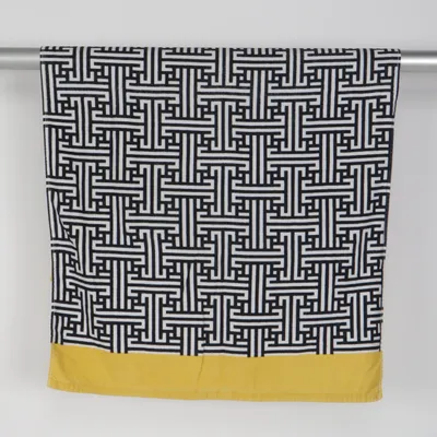 Badlakan (Gul, Svart, Vit, Flerfärgad) från Hemtex Bomull, Ull