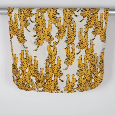 Babyfilt (Gul, Vit, Svart, Flerfärgad) från Mini Rodini Elastan, Ekologisk bomull