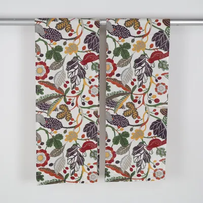 Rideau passe tringle (Multicolore) de Hemtex Coton