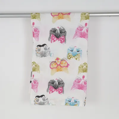 Housse de couette (Blanc, Multicolore) de Jotex Coton