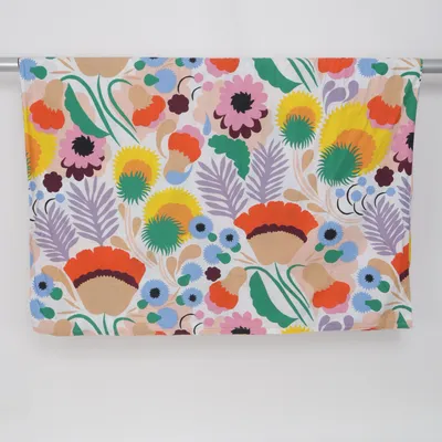 Duvet cover (White, Multicolored) from Marimekko Cotton
