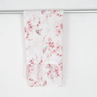 Gardin med loops (Hvid, Pink, Flerfarvet) fra Cellbes Bomuld