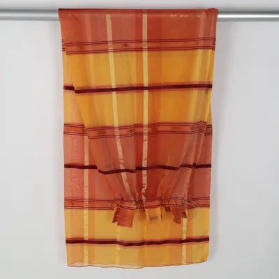 Panelgardin (Orange, Röd, Gul) Polyester