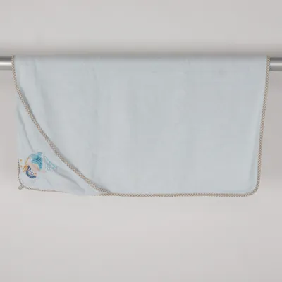 Badeumhang (Blau) von Morgenstern Baumwolle