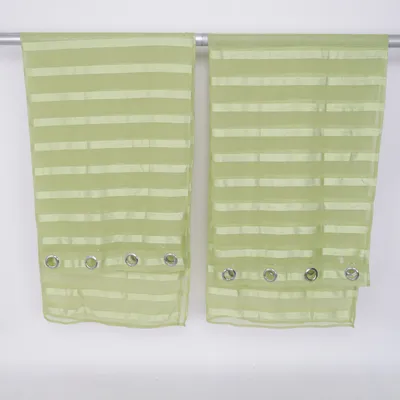 Eyelet curtain (Green) from Solbacka Hemtextil Polyester
