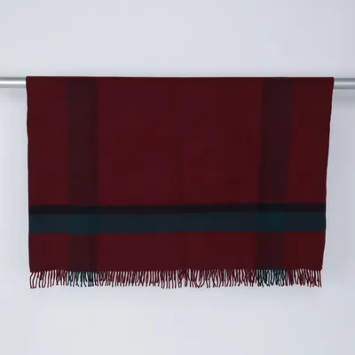 Plaid (Rood, Groen) van d'Forlster Wol