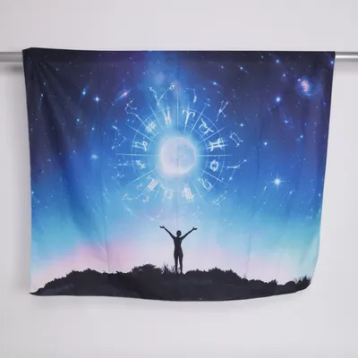 Väggbonad (Blå, Svart, Flerfärgad)