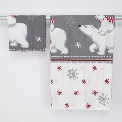 Dekbedset (Grijs, Meerkleurig) van BPC Bonprix Collection Katoen