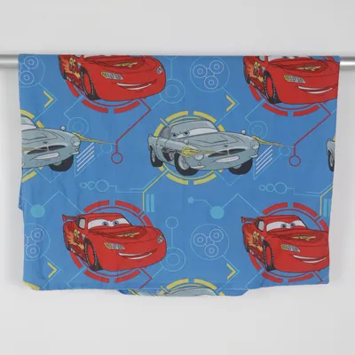 Påslakan (Blå, Röd, Gul, Flerfärgad) från Cars Bomull, Polyester