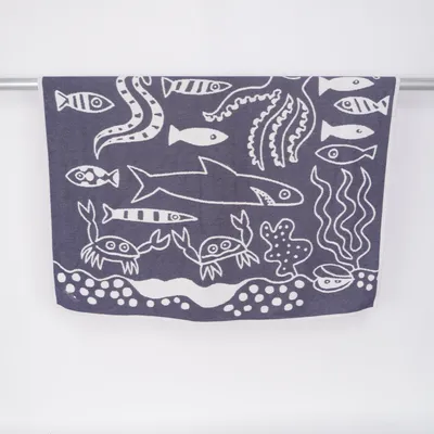 Blanket (Blue, White) from Klippan