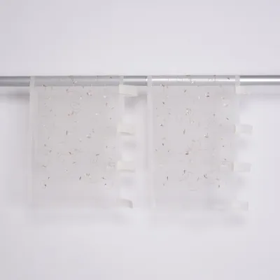 Knytbandslängd (Vit, Flerfärgad) från Tchibo Polyester, Viskos