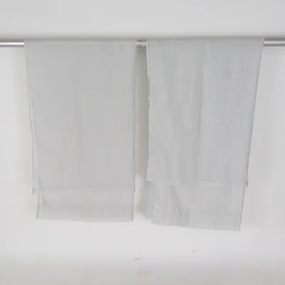 Rod pocket curtain (Gray) from Rusta Home Polyester