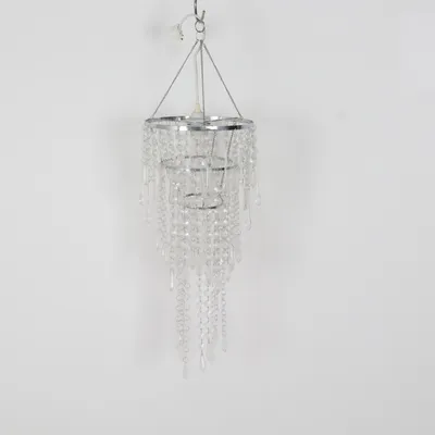 Kristallkrona (Transparent, Silverfärgad)