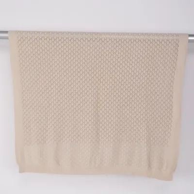 Filt (Beige) från H&M Home Bomull