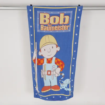 Serviette (Bleu, Multicolore) de Bob the Builder