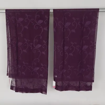 Rideau passe tringle (Violet) de Jennika Polyester