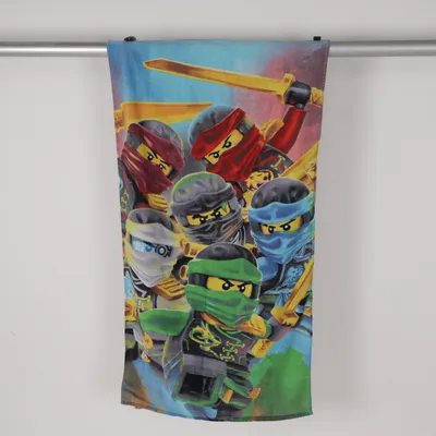 Beach towel (Blue, Green, Multicolored) from LEGO
