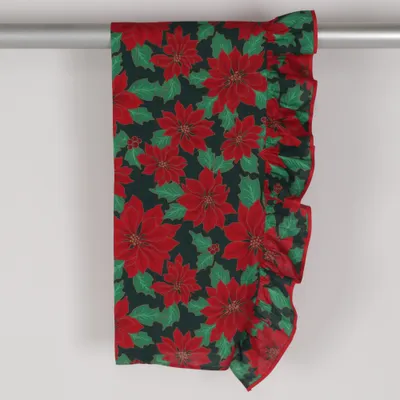 Curtain pelmet (Red, Green, Multicolored) from Ozark Christmas by Fabri Quilt
