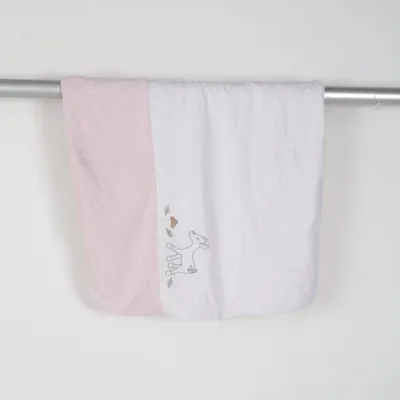 Stræklagen (Pink, Hvid) fra Sterntaler Bomuld