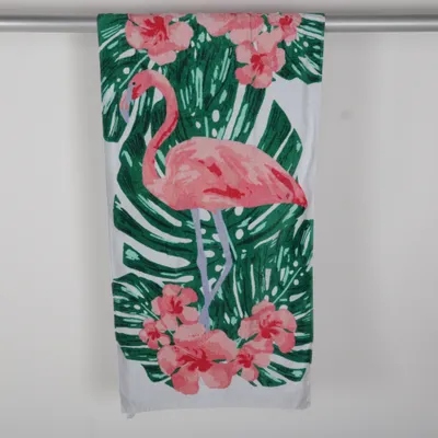 Serviette (Blanc, Vert, Rose) de Avon Coton