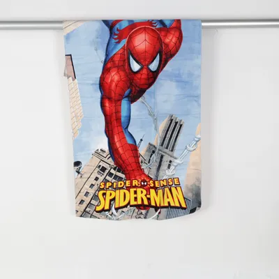 Bath towel (Blue, Red, Multicolored) from Marvel Spiderman Cotton