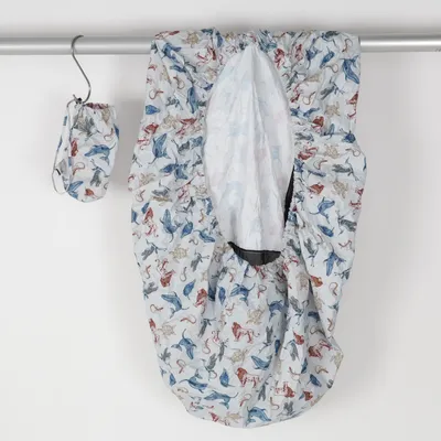 Opblaasbare bank (Blauw, Wit, Bruin) van Name It Polyester