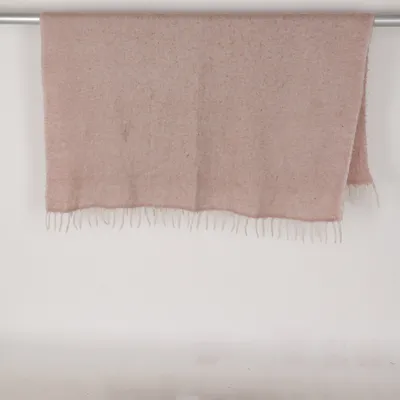 Deken (Roze) van H&M Home Acryl, Polyester, Wol