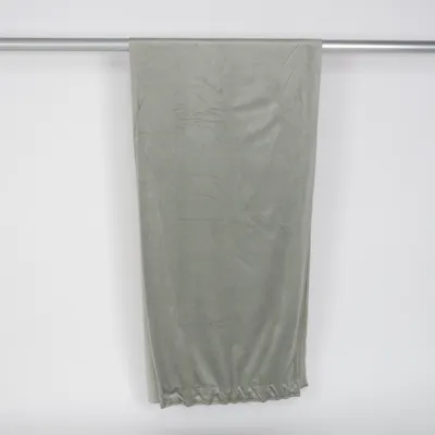 Rideau passe tringle (Gris) de Åhléns Polyester
