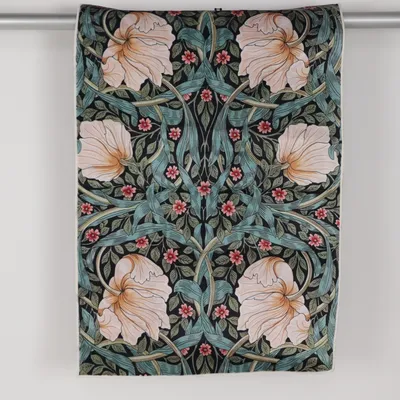 Laagpolig vloerkleed (Zwart, Groen, Meerkleurig) Polyester