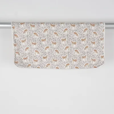 Babyfilt (Vit, Brun, Flerfärgad) från Newbie by KappAhl Ekologisk bomull